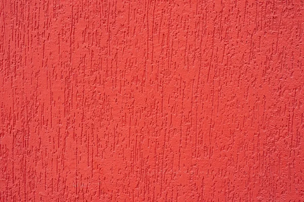 Červené Stěny Textury Pozadí Krásná Textura Červeného Štětce Namalovaného Betonové — Stock fotografie