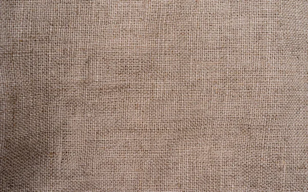 Stará Bavlněná Textilní Látka Burlap Rustikální Textura Pro Pozadí Hessian — Stock fotografie
