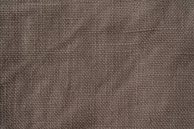 Gri soyut pamuk havlu şablonu arka planda. Sanatsal pamuk bezden duvar kâğıdı. Metin dekorasyonu için desen ve kopyalama alanı. İç tasarım arkaplanı