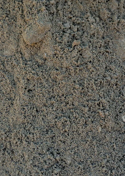 Fundo Areia Parte Meio Seca Borda Areia Molhada Textura Superfície — Fotografia de Stock