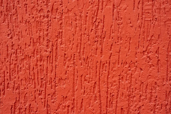 Textura Hladké Červené Betonové Stěny Prasklinami Jako Pozadí Nebo Tapety — Stock fotografie