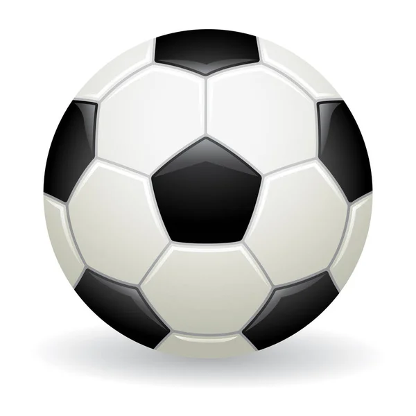 Soccer Football Ball Icon — Stock Vector