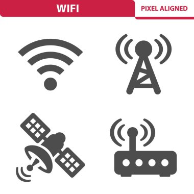 Wi-Fi, Wi-Fi, Kablosuz Simgeler