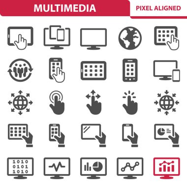 Multimedya, Teknoloji, Elektronik Simgeler