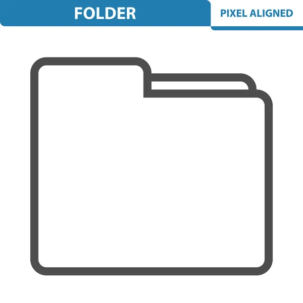Folder Plik Ikona Folderu Manila — Wektor stockowy