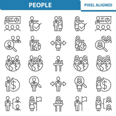 People - Business People Icons