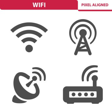 Kablosuz, Wi-Fi, Wi-Fi Simgeleri