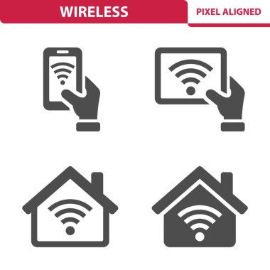 Kablosuz, Wi-Fi, Wi-Fi Simgeleri