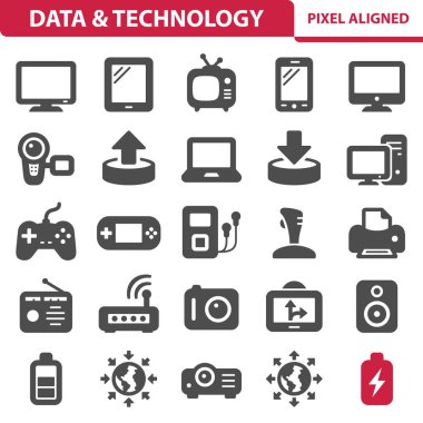 Veri, Teknoloji, Elektronik Simgeler