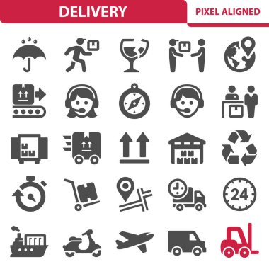 Teslimat, Nakliye, Lojistik Simgeleri