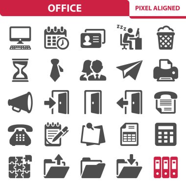 Ofis, İş, İş yeri Simgeleri