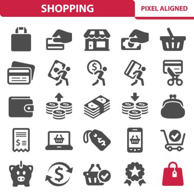 Alışveriş, Perakende, Ticaret Simgeleri