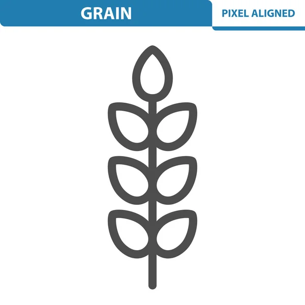 Grain Plant Agriculture Icon — Stock Vector