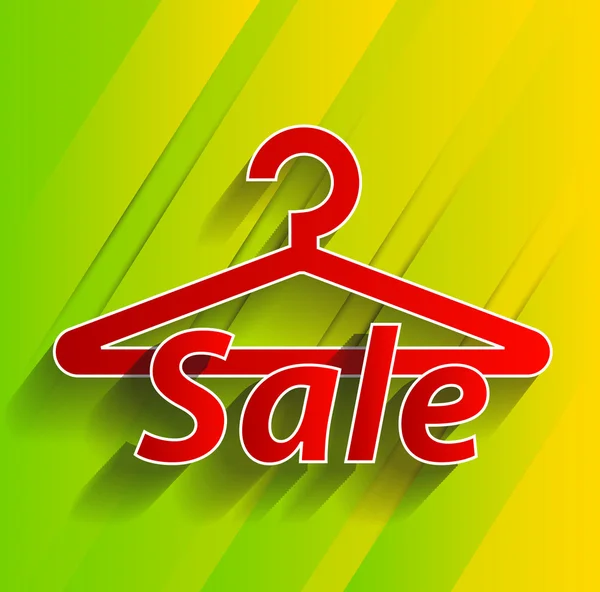 Sale on hanger — Stock Photo, Image