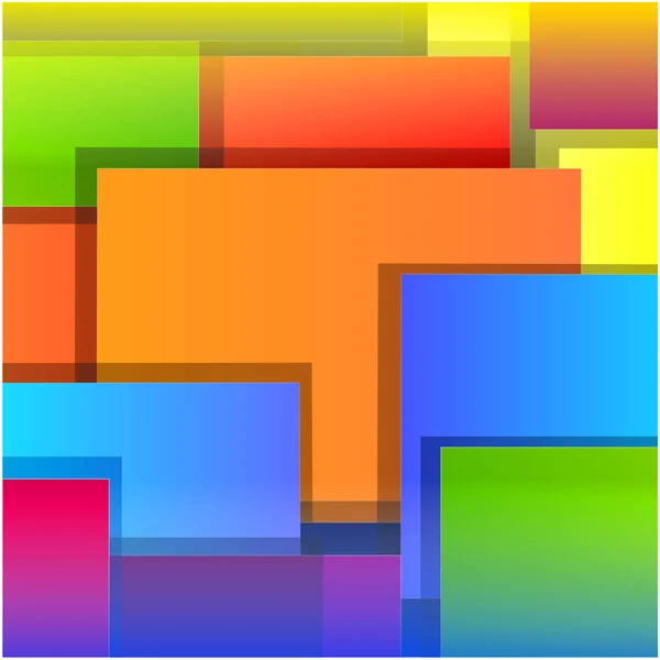 Kleurrijke vierkant lege achtergrond — Stockfoto