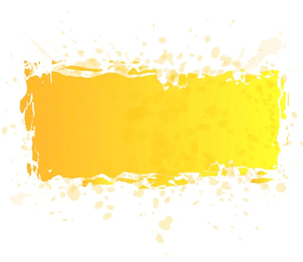 Desenho aquarela elementos amarelos — Fotografia de Stock