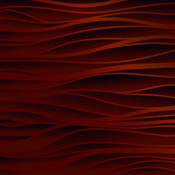 Piros textúra. Hullámos háttér. Belső fal dekoráció. Vektor én — Stock Vector