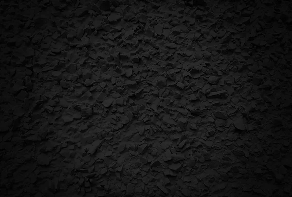 Zwarte steen textuur. — Stockfoto