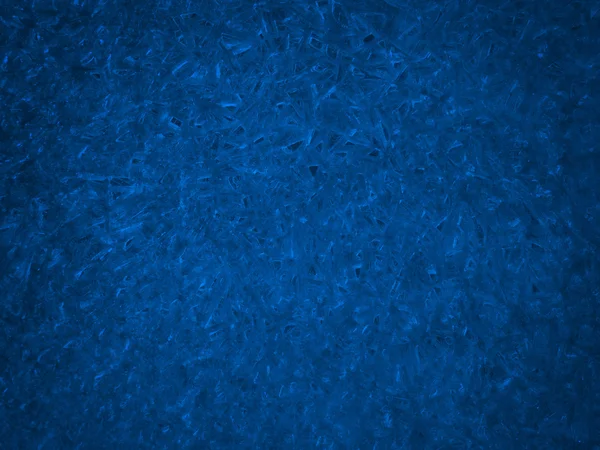 Вид рисунков на льду из сугробов — стоковое фото