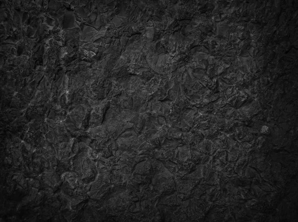 Black stone texture or background — Stock Photo, Image