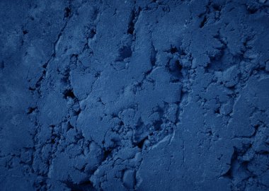Çatlak mavi duvar, koyu duvar dokusu arkaplan                                 