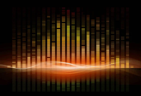 Abstract Music Background Colorful Mosaic — Stock Photo, Image