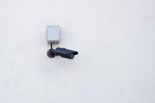 Εξωτερική Κάμερα Παρακολούθησης Βίντεο Κάμερα Ασφαλείας Θόλο Στο Δρόμο — Φωτογραφία Αρχείου