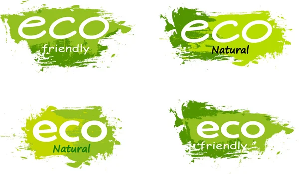 Ecologie vriendelijke — Stockvector