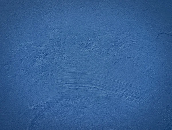 Blue grunge cement wall — Stock Photo, Image