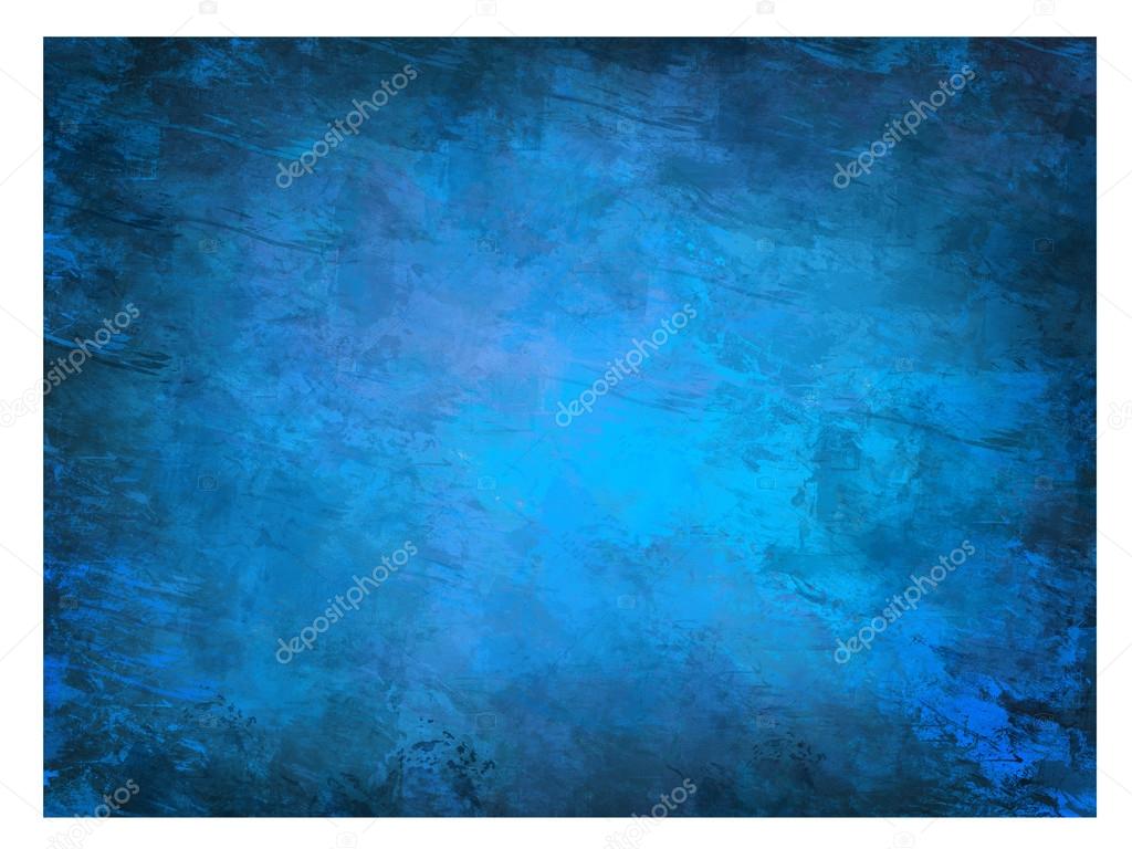 Grunge blue dark background.