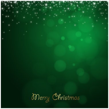 Merry christmas yeşil arka plan