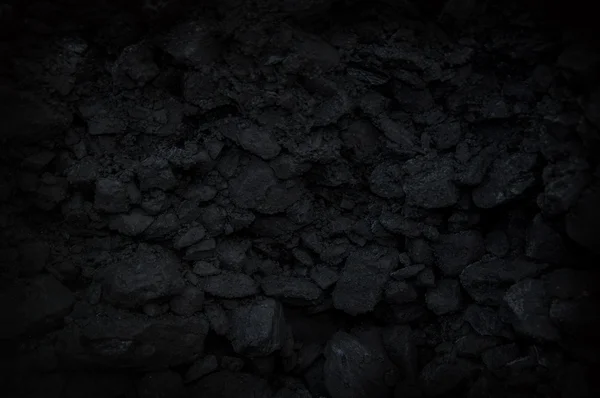 黒の壁、石のテクスチャ — ストック写真