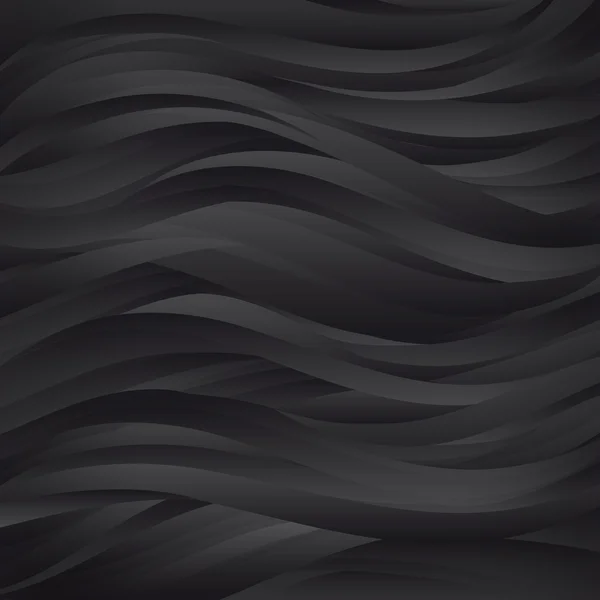 Vector dark waves Background. — Stock Vector