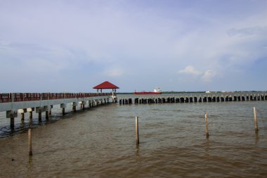 Pavilion deniz gökyüzü