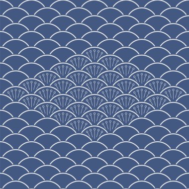 Japon geometrik seamless modeli