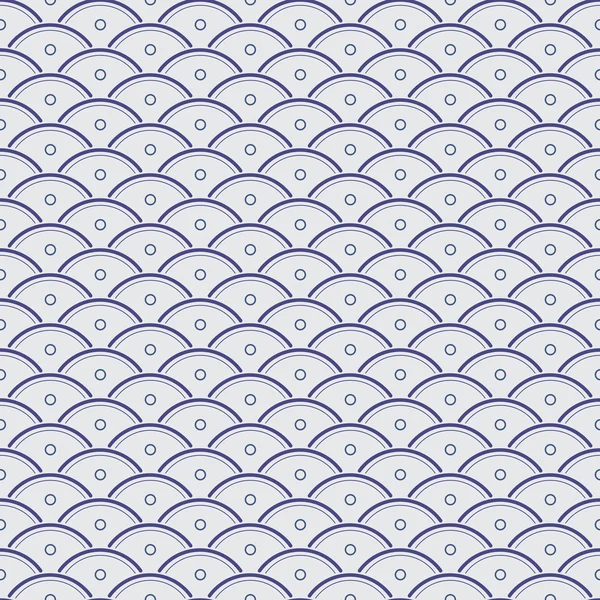 Japanska geometriska sömlösa mönster — Stock vektor