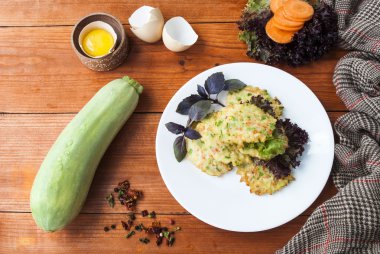 Kabak pişmiş sebze, yemek