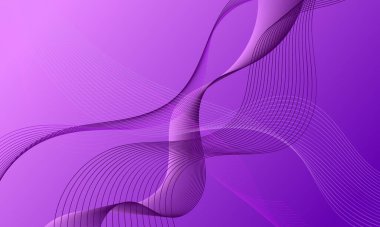 soyut mor mor çizgiler dalgalar yumuşak arkaplan eğrisi