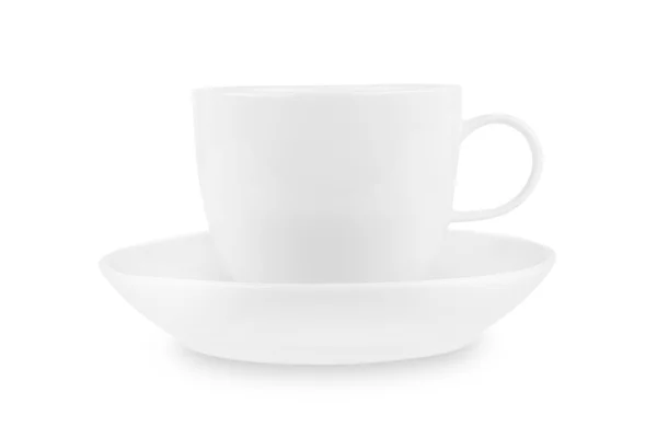 Isolated white cup — Stock Photo, Image