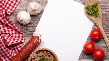 İtalyan yemeği arka plan