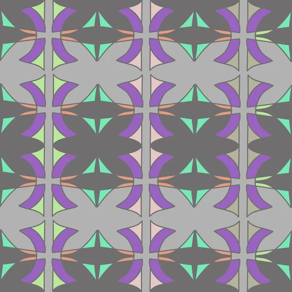 Fondo geométrico abstracto inconsútil colorido — Vector de stock