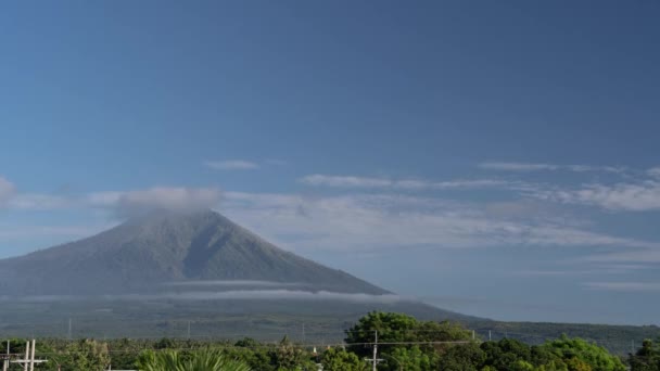 Tijdverloop Van Vulkaan Mount Ijen Oost Java Indonesië — Stockvideo