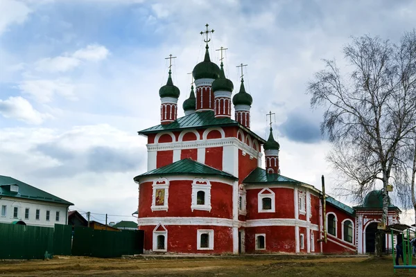 Смоленская церковь Богоявленского монастыря — стоковое фото