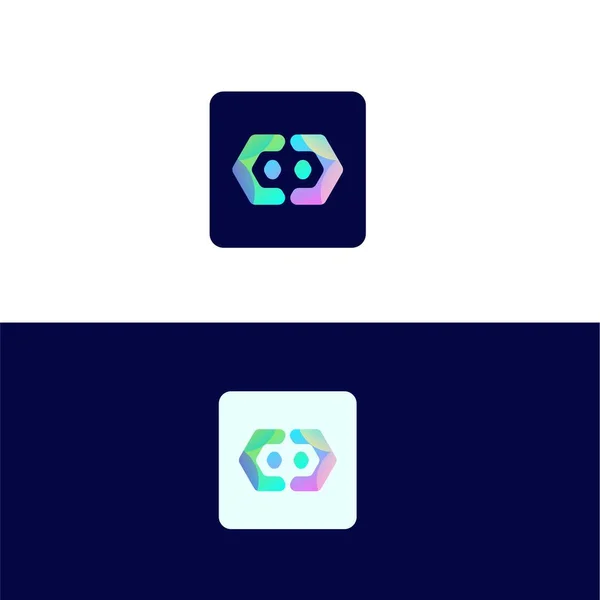 Логотип Бизнес Технологий Компьютеров Медиа Искусства Интернета Сетей Продуктов Розничной — стоковое фото