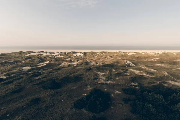 Morgon Sanddyn Landskap Amrum — Stockfoto