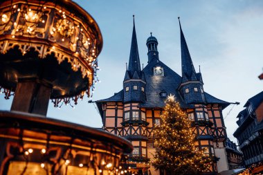 Wernigerode Işıklı Noel Pazarı