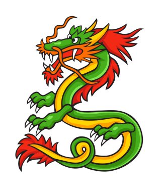 çizgi film Asya ejderha