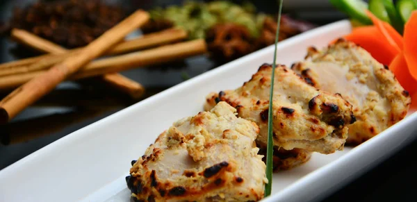 Morceaux de poulet indien — Photo