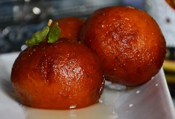 Gulab Jamun Foto Stock