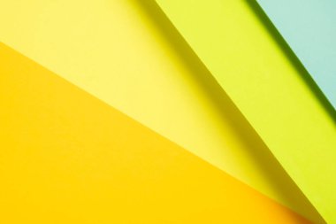 Renkli kağıt Minimal şekiller arkaplan malzeme tasarımı